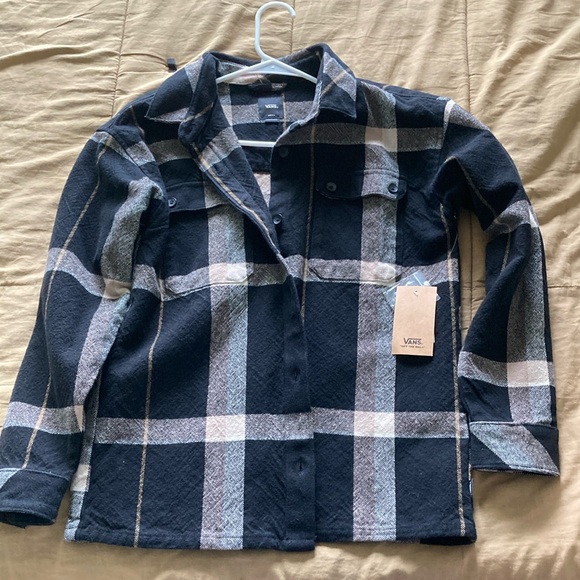 VANS Laura Plaid Shacket S - Picture 1 of 5